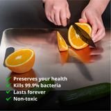 Cuiseno© Titanium Cutting Board